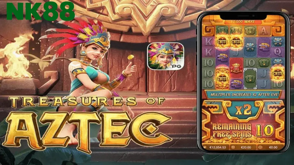 Kho báu Aztec - Game được ưa chuộng nhất tại game slot NK88