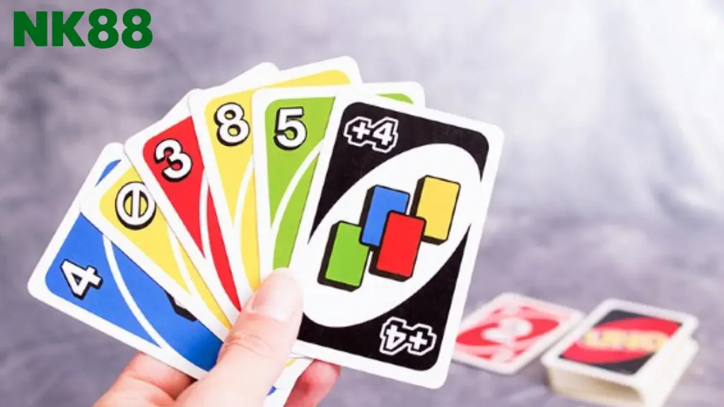 Bộ bài Uno được chia thành 4 màu sắc chính